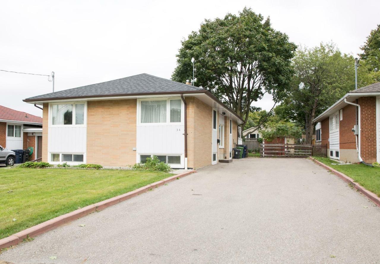 הוילה טורונטו Cozy 3Br 2Bth Lower Unit, A Min To Hwy401, 404 & Dvp מראה חיצוני תמונה